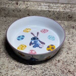 Disney Stitch Easter Bunny and Egg Design Baking Dish